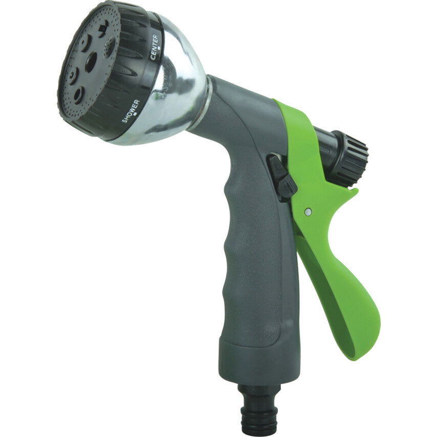 Spray Gun, 1/2in, Plastic Material, Yellow/Black, Individual