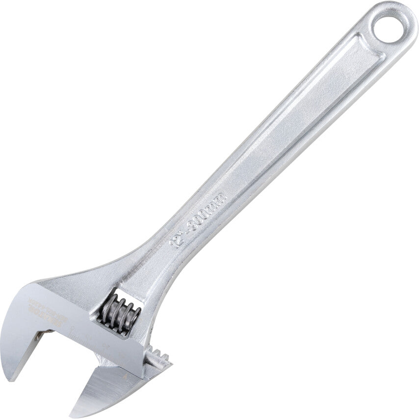 Adjustable Spanner, Drop Forged Chrome Vanadium Steel, 12in./300mm Length