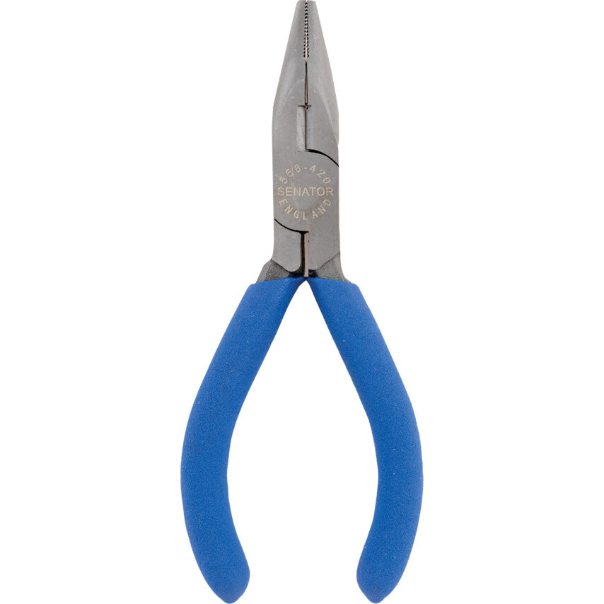 Needle Nose Pliers, Serrated, Steel, 125mm