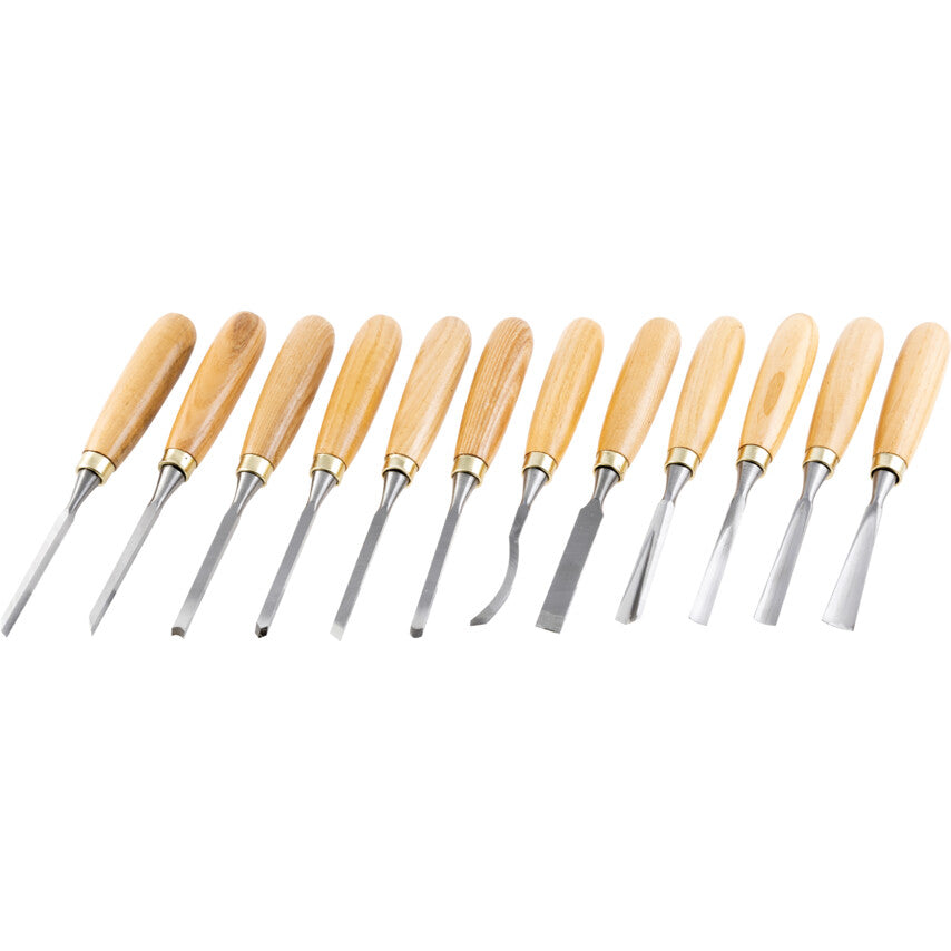 Wood Carving Set, 12 Piece