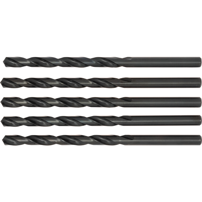 L100, Long Series Drill, 10mm, Long Series, Straight Shank, High Speed Steel, Steam Tempered