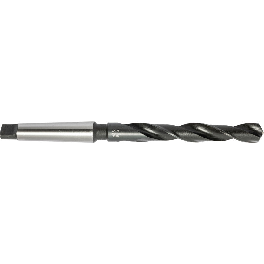 T100, Taper Shank Drill, MT2, 16.5mm, High Speed Steel, Standard Length