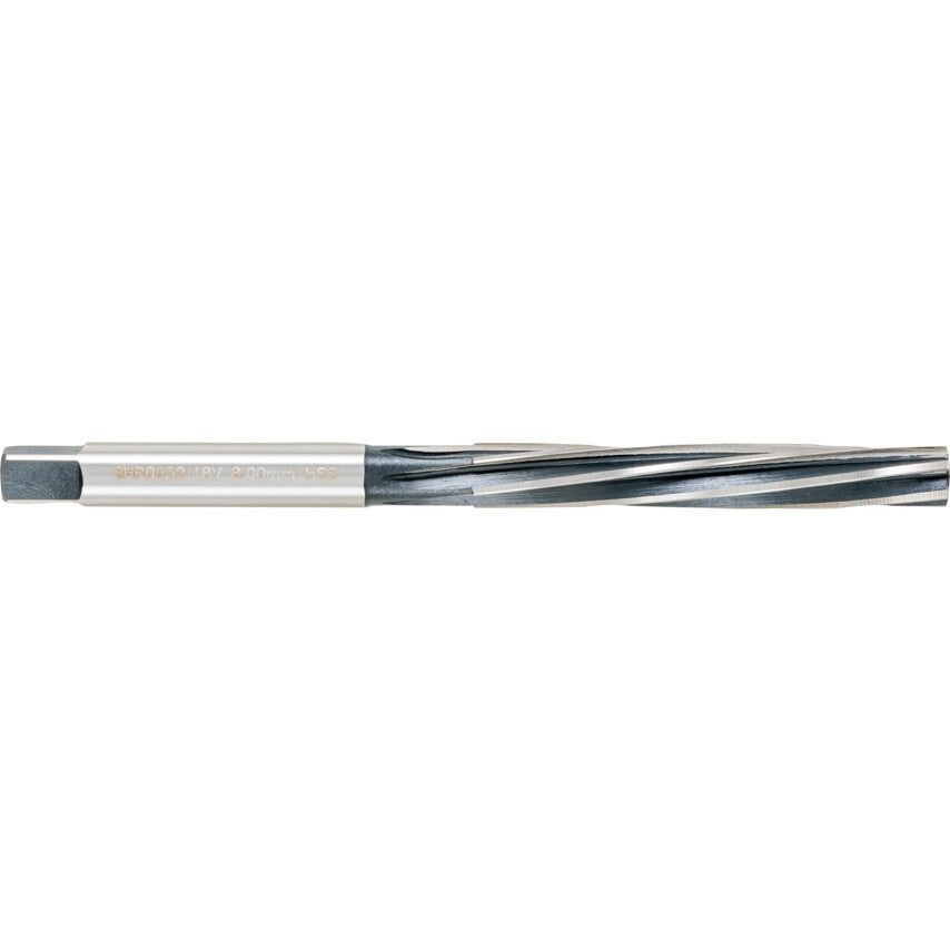 Parallel Hand Reamer, 8mm x 58mm, High Speed Steel
