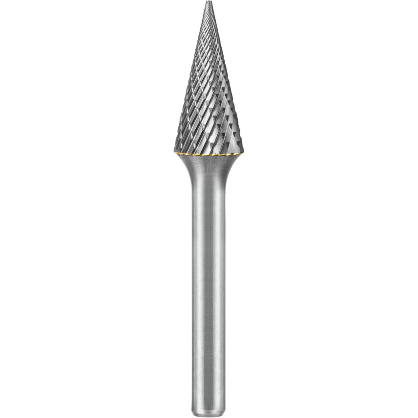 CONE, 16MM DIA, 6MM SHANK, DOUBLE CUT / CUT 6