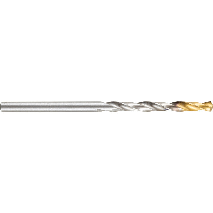 Jobber Drill, 3.3mm, Normal Helix, High Speed Steel, TiN