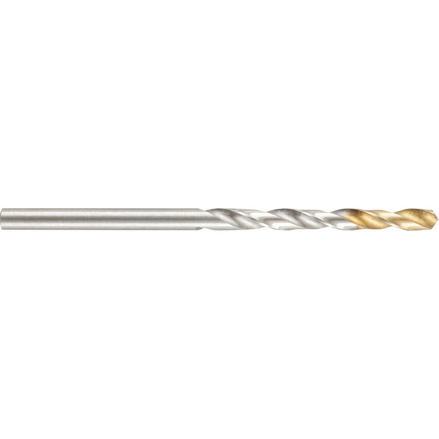 Jobber Drill, 3.5mm, Normal Helix, High Speed Steel, TiN