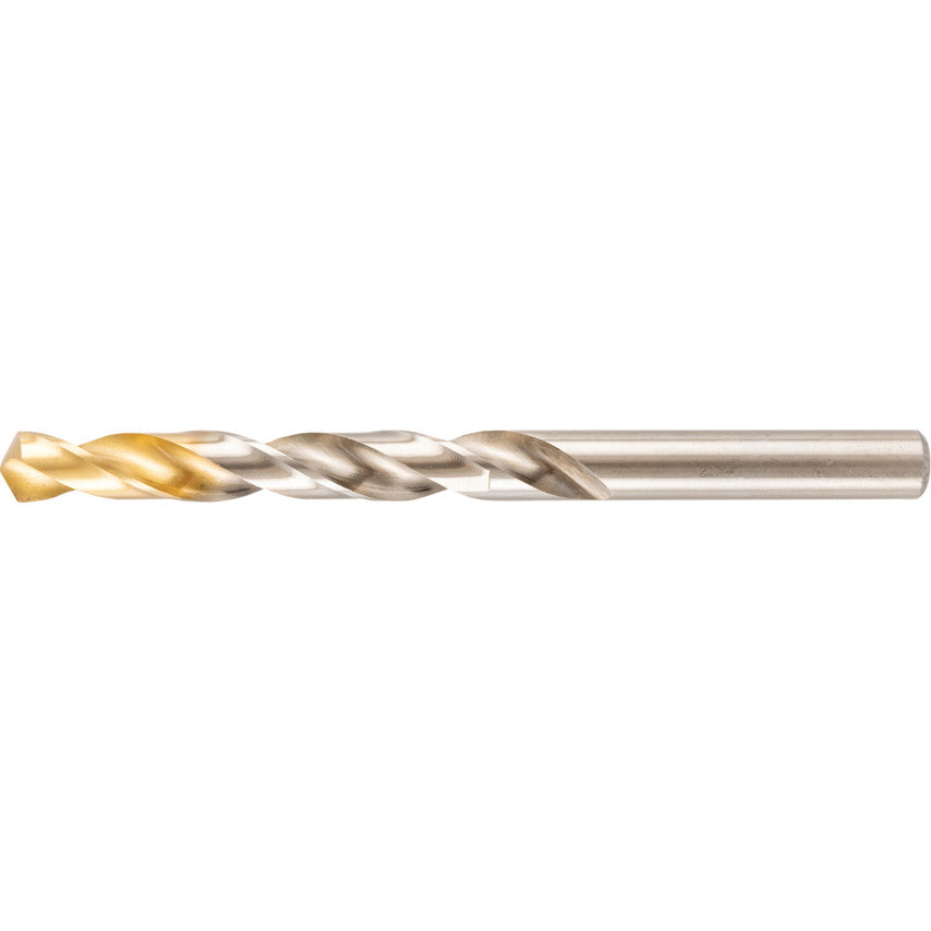 Jobber Drill, 10.2mm, Normal Helix, High Speed Steel, TiN
