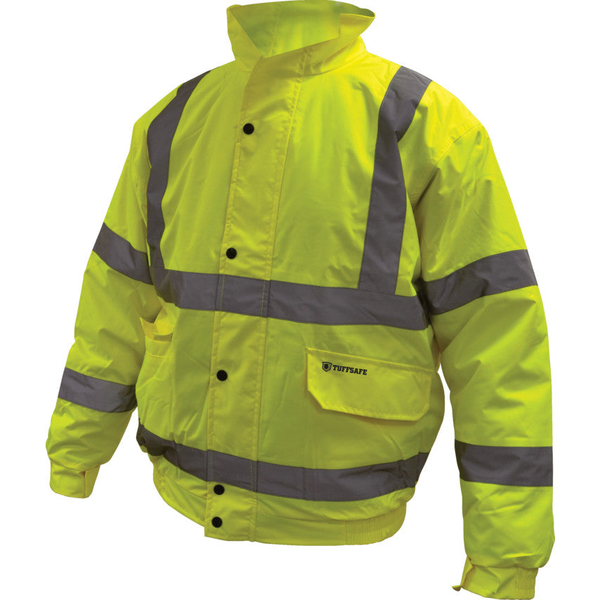 CL3, Bomber Jacket, Yellow, Polyester, XL