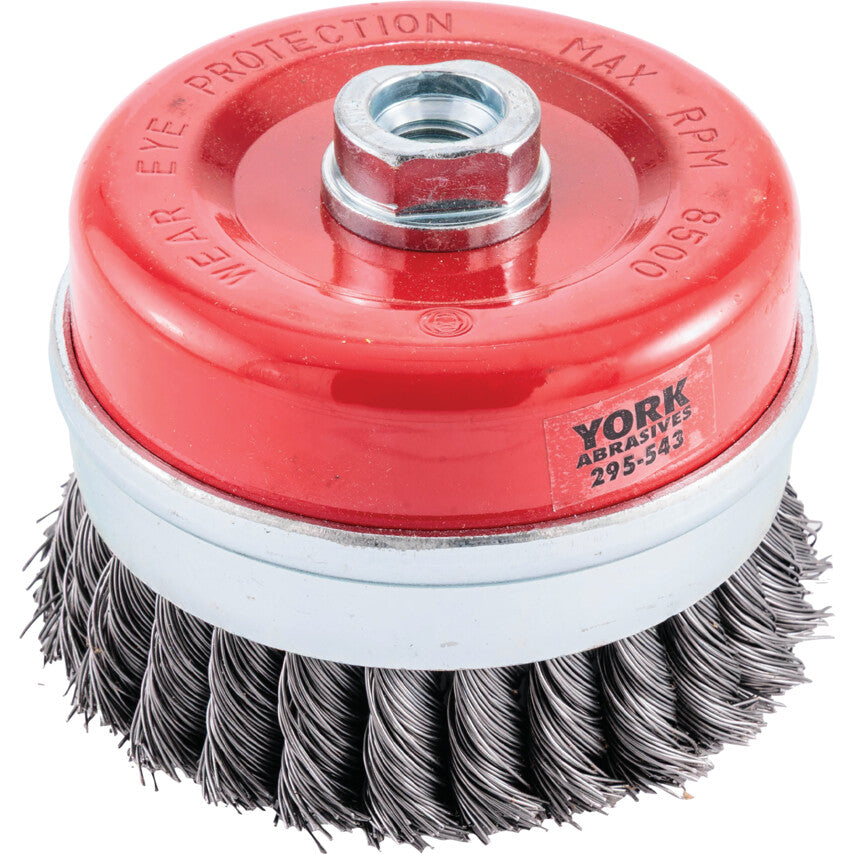 100mm x M14Twist Knot Cup Brush 50 SWG