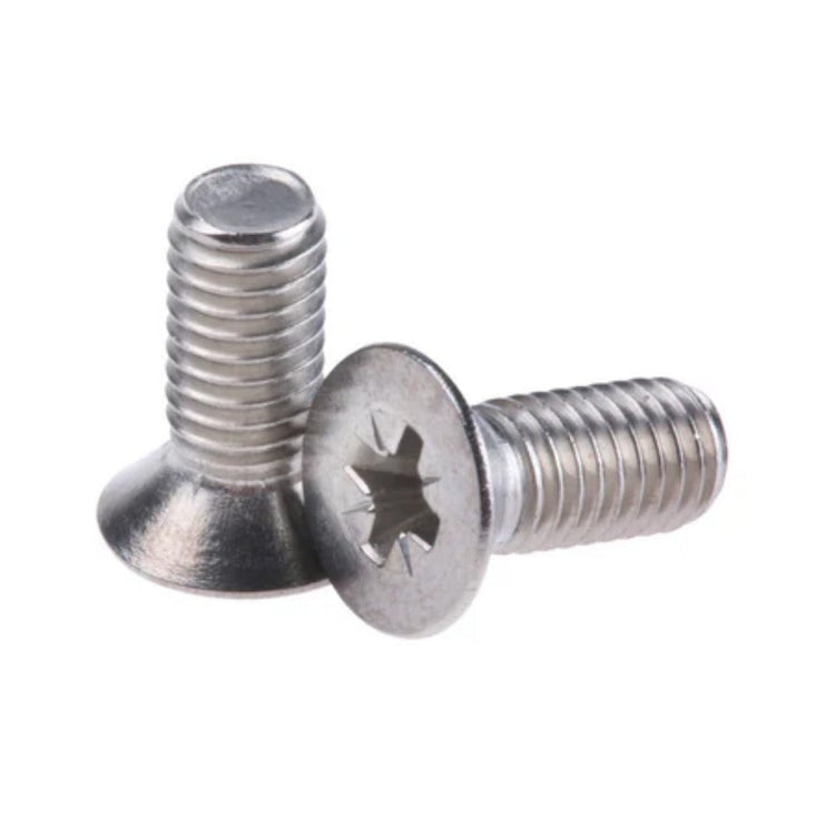Pozi Countersunk Machine Screws