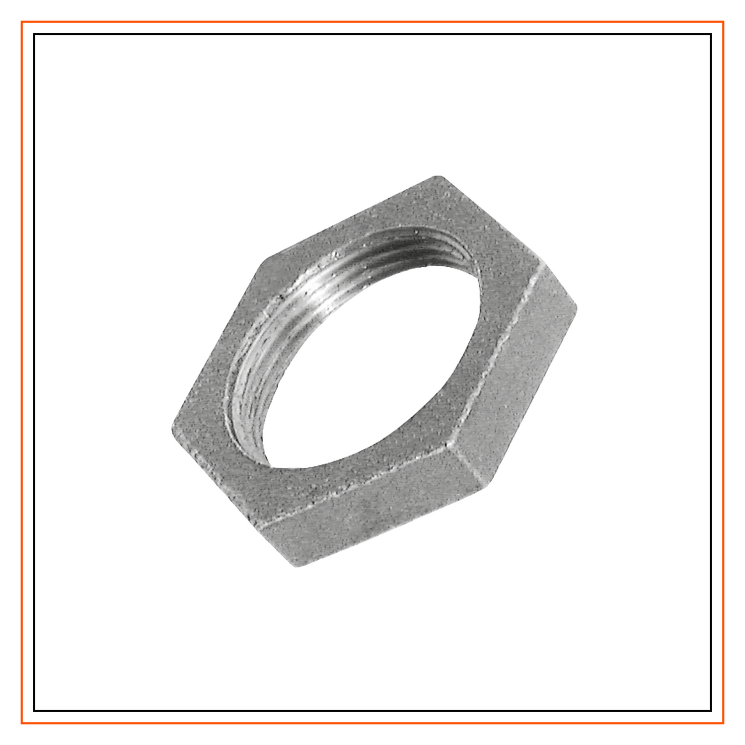 Galvanised Pipe Nuts