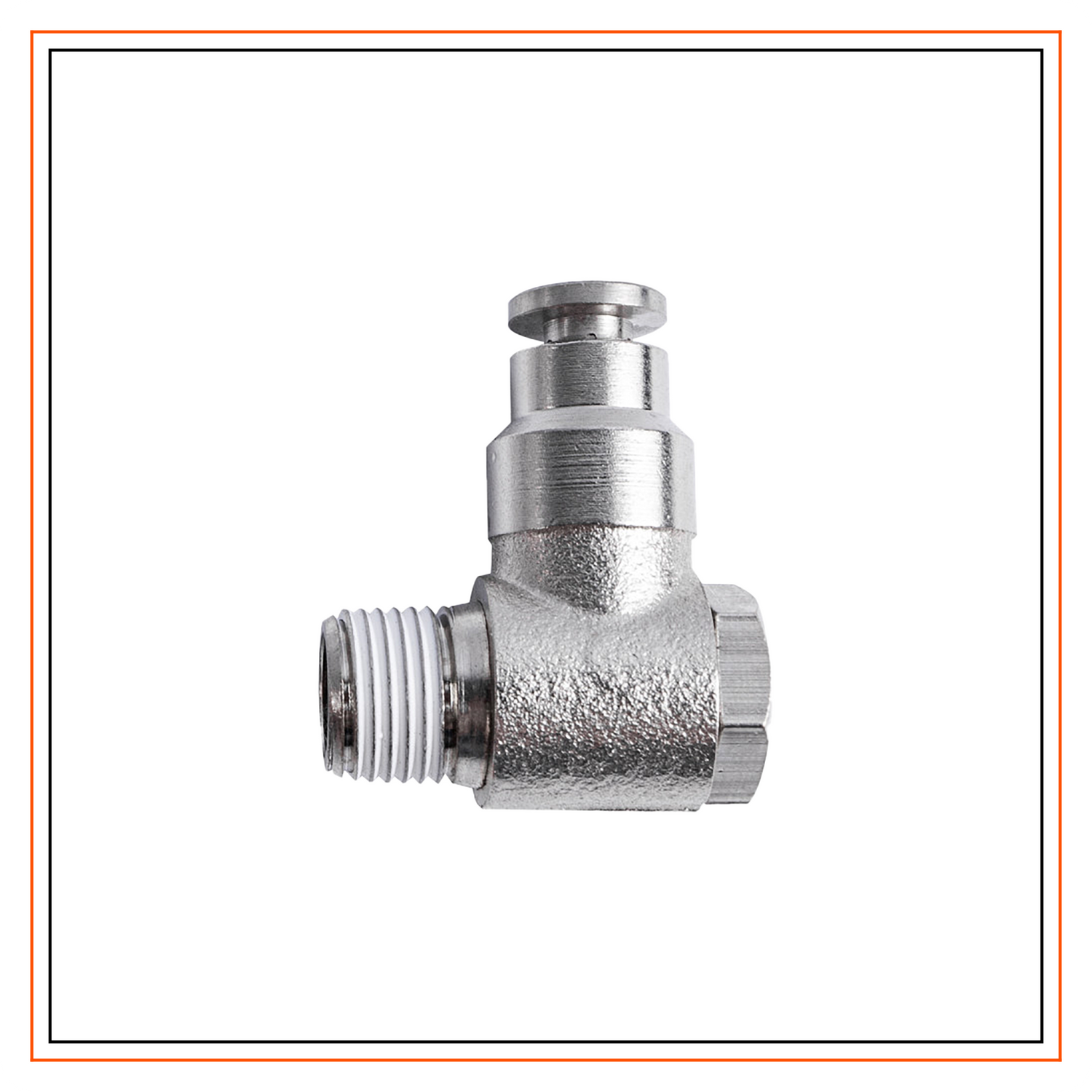 Metal Push In Swivel Elbows