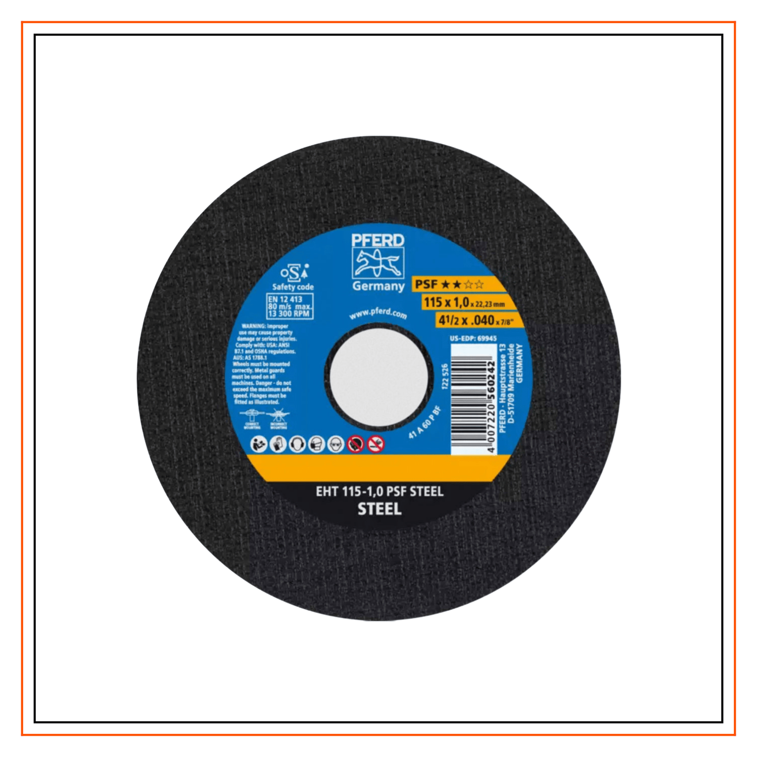 Abrasive Cutting Discs - Reliable Bolt Industrial Supplies