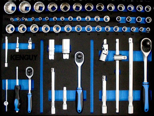 Kenguy 155-Piece 6-Drawer Mobile Tool Chest