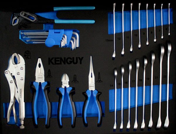 Kenguy 155-Piece 6-Drawer Mobile Tool Chest