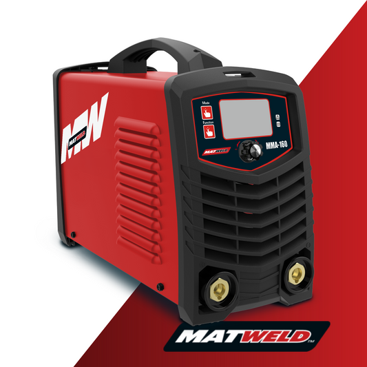 Matweld Welder Inverter 160 AMP In Aluminium Case | MAT9004K