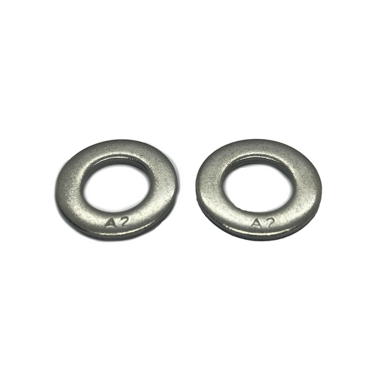 M04 Flat Washer  Din125 Stainless Steel A2 - Pack  100