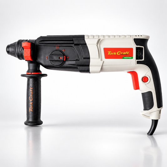 Tork Craft TCRH0800 Rotary Hammer 800W 220v 4-Function 5500IPM