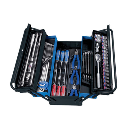 Toolbox King Tony 5-Tier Black 62p Metric (Foam)