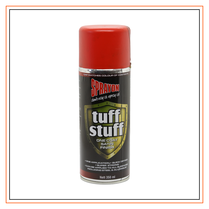 Spray/P Tuff Stuff Red (Sprayon)