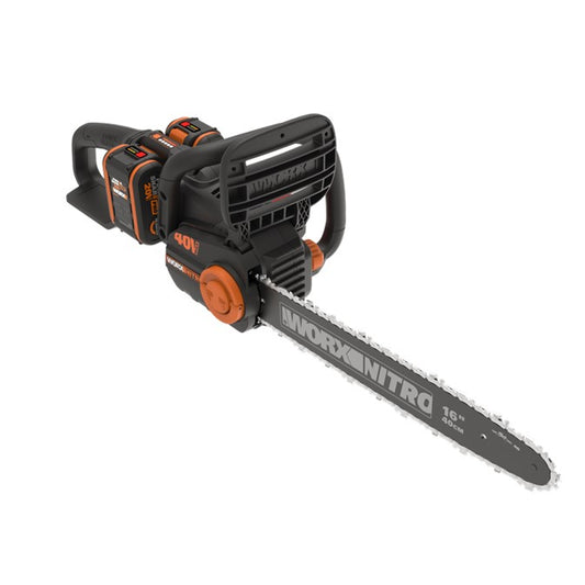 WORX 40V Nitro Cordless Chainsaw 400mm Kit