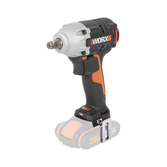 WORX NITRO Impact Wrench Cordless 1/2?Brushless 300NM 20V | WX272.9