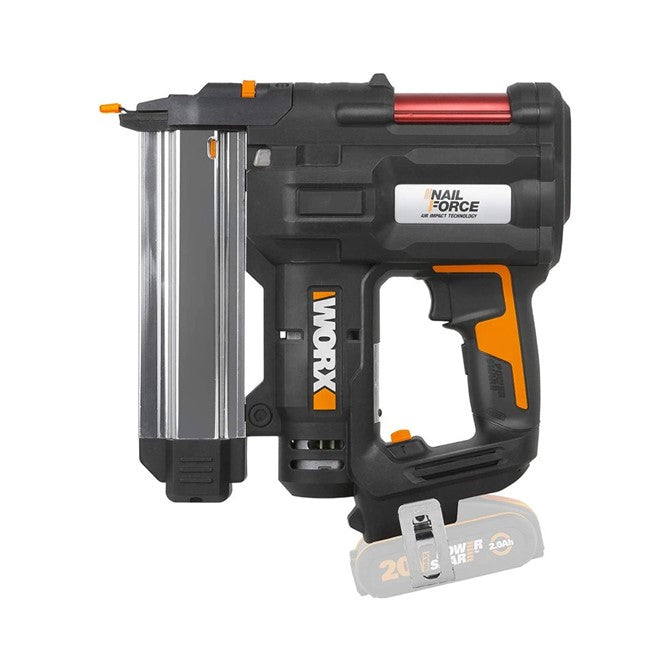 WORX NAIL FORCE Cordless 18 Gauge Nail & Staple Gun 20V | WX840.9