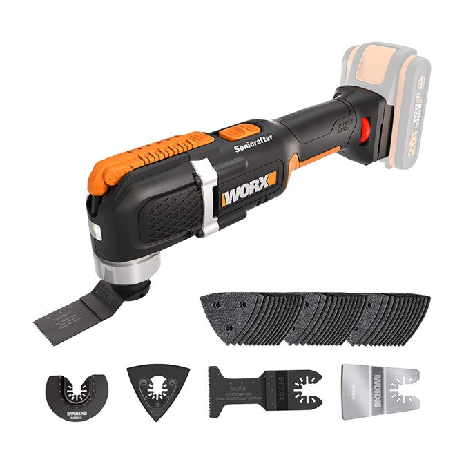 WORX NITRO Oscillating Multi-Tool 1800OPM 20V | WX696.9
