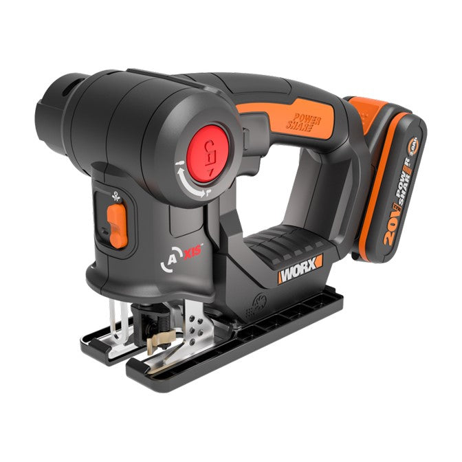 WORX 20V Cordless AXIS Jigsaw and Reciprocating Saw