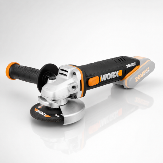 WORX Angle Grinder 115mm Cordless Brushed 20V