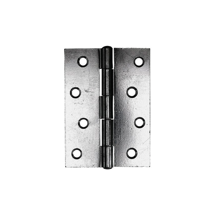 100mm LIGHT NARROW BUTT HINGES S/COLOUR (PR)