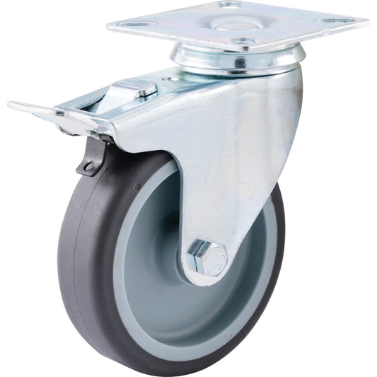 Castor, Swivel, 100mm, 80kg Load Capacity
