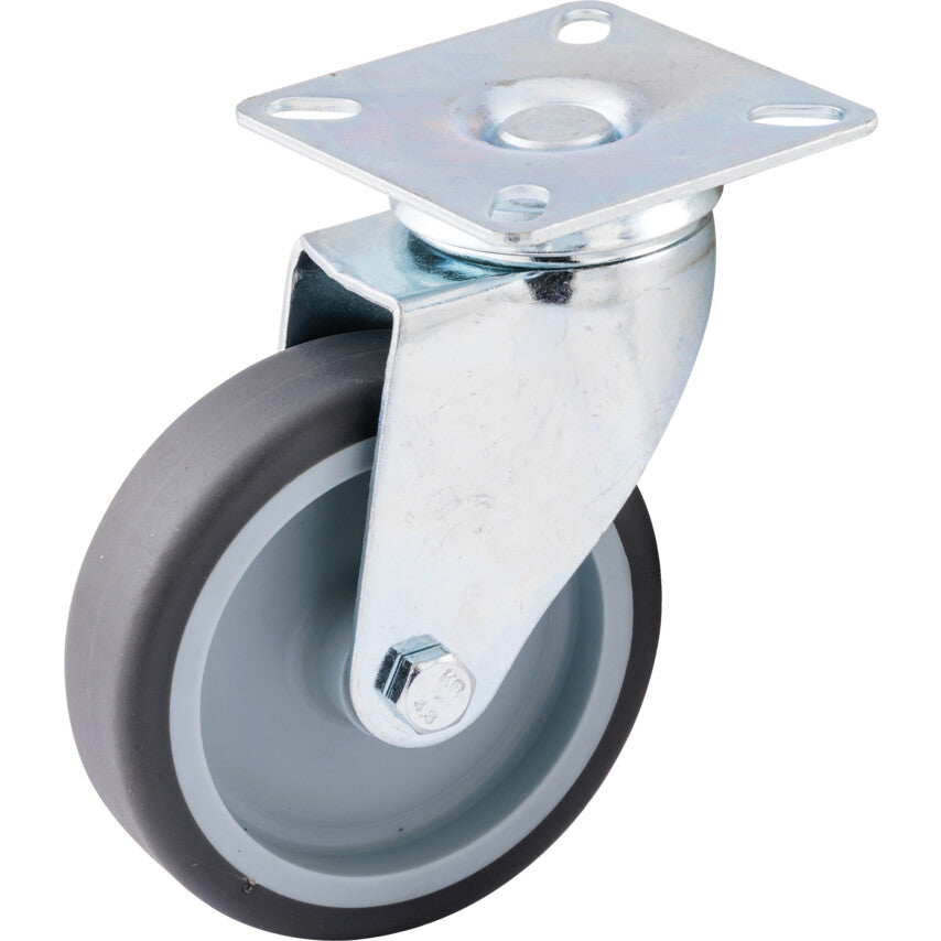 Castor, Swivel, 100mm, 80kg Load Capacity
