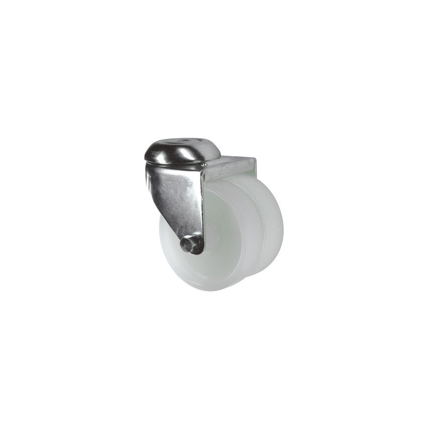 Castor, Twin, Swivel, 50mm, 80kg Load Capacity