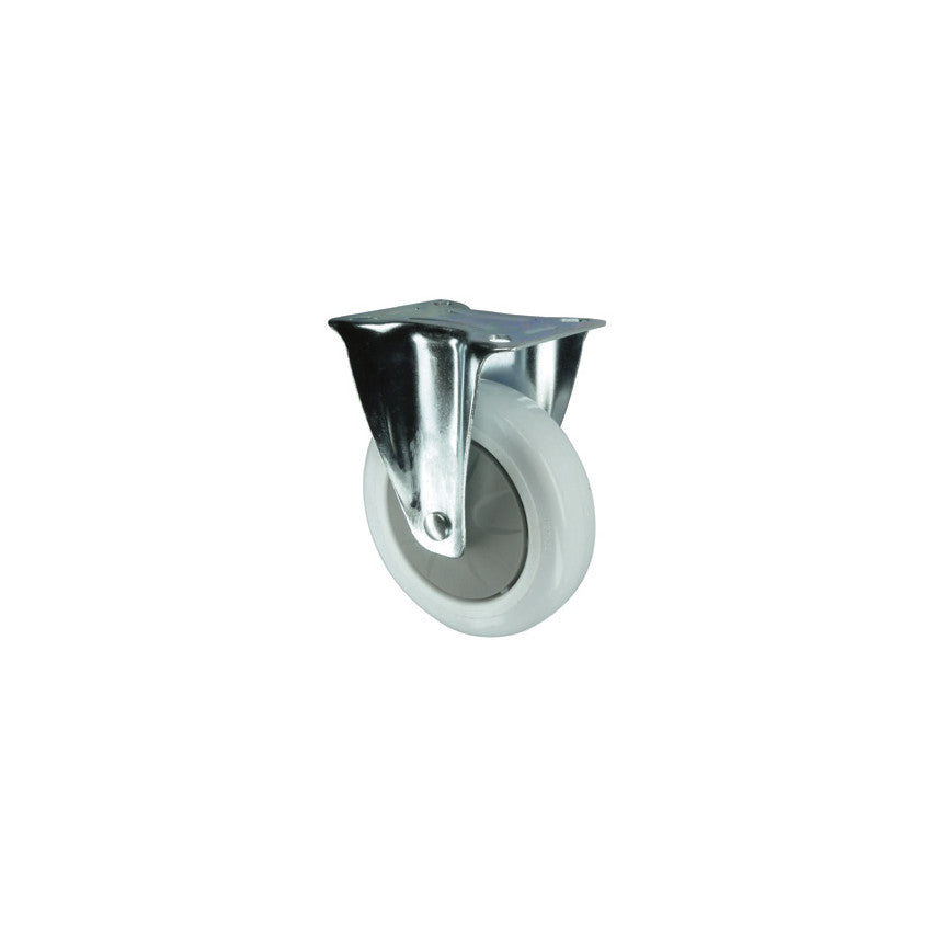 Castor, Fixed, 75mm, 100kg Load Capacity