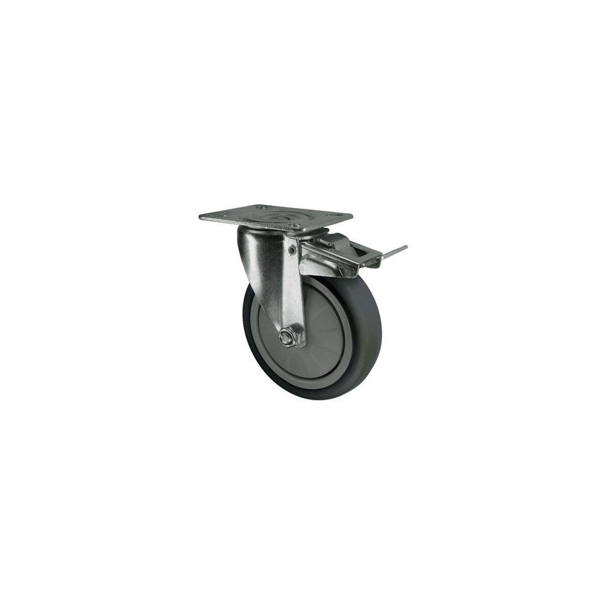 Castor, Swivel, 75mm, 80kg Load Capacity
