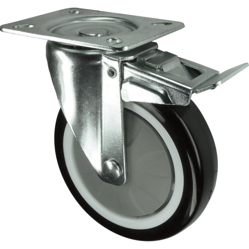 Castor, Swivel, 75mm, 100kg Load Capacity
