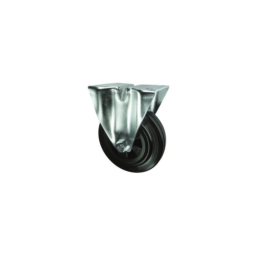 Castor, Fixed, 100mm, 70kg Load Capacity