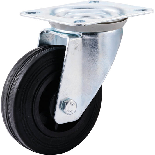 Castor, Swivel, 100mm, 70kg Load Capacity
