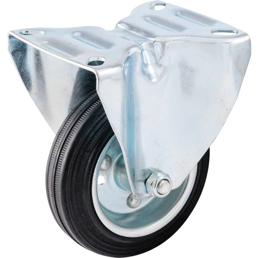 Castor, Fixed, 100mm, 70kg Load Capacity