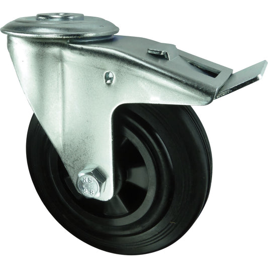 Castor, Swivel, 125mm, 100kg Load Capacity