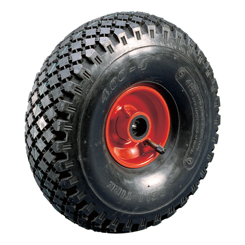 PNEUMATIC TYRE STEEL CTR405mm-25mmB WHEEL R/BRG