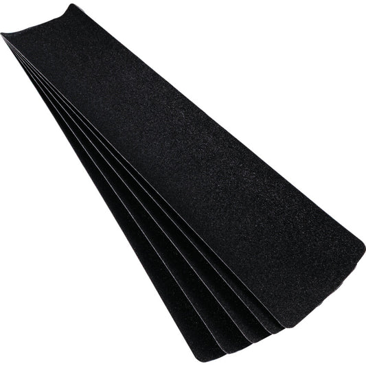 Anti-Slip Cleats, Self-Adhesive, Coarse, 152x610mm Black (Pk-5)