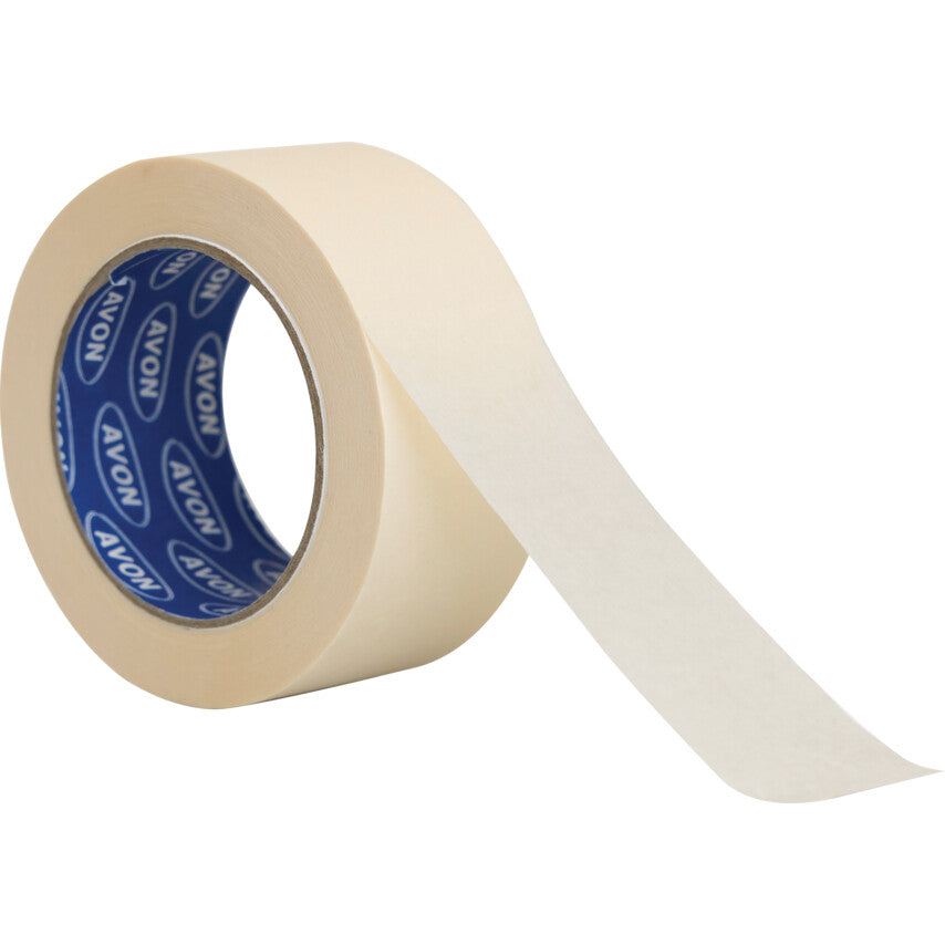 Masking Tape, Crepe Paper, 50mm x 50m, Cream