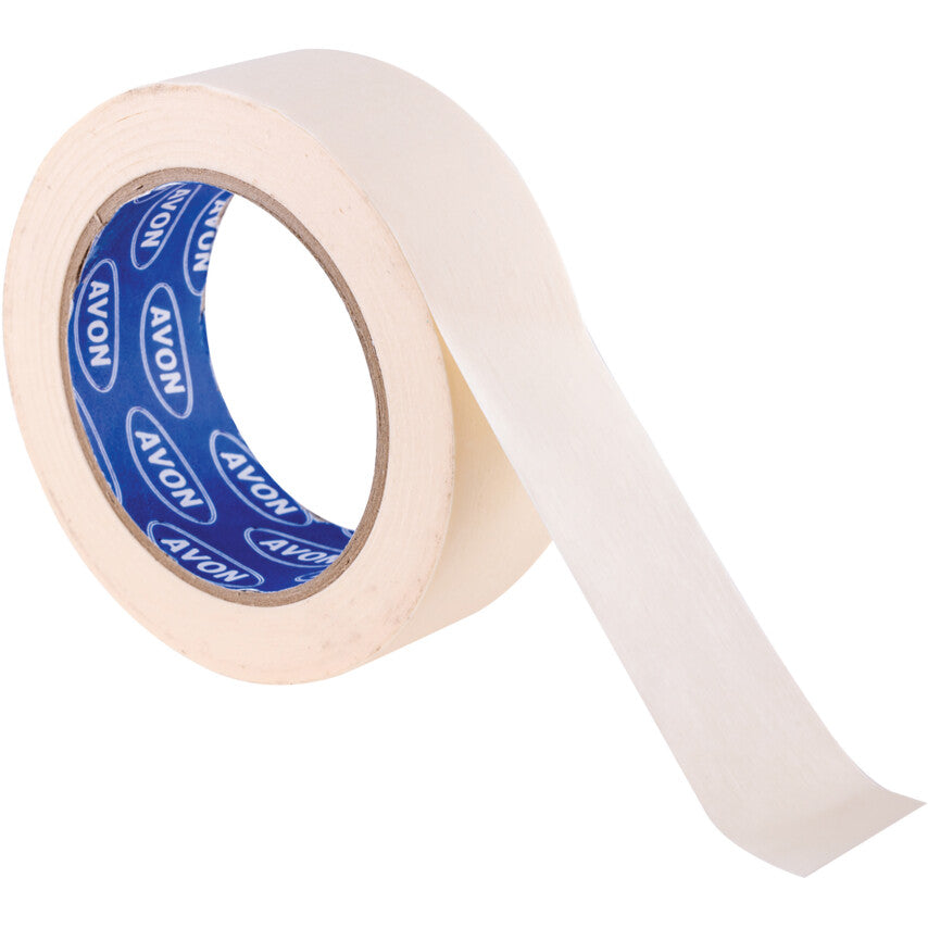 Masking Tape, Crepe Paper, 38mm x 50m, Cream