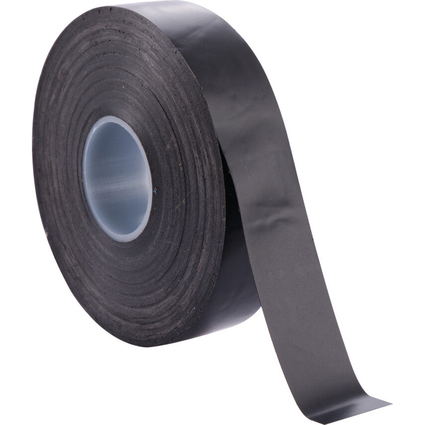 Electrical Tape, PVC, Black, 19mm x 33m, Pack of 1