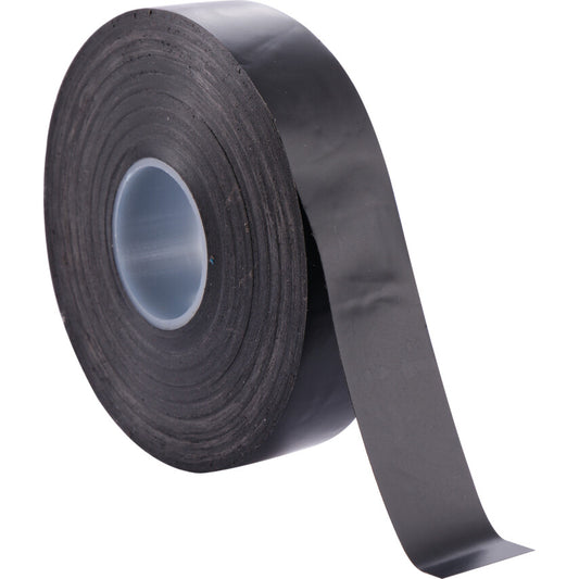 Electrical Tape, PVC, Black, 19mm x 33m, Pack of 1