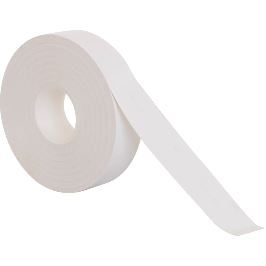 Electrical Tape, PVC, White, 19mm x 33m, Pack of 1