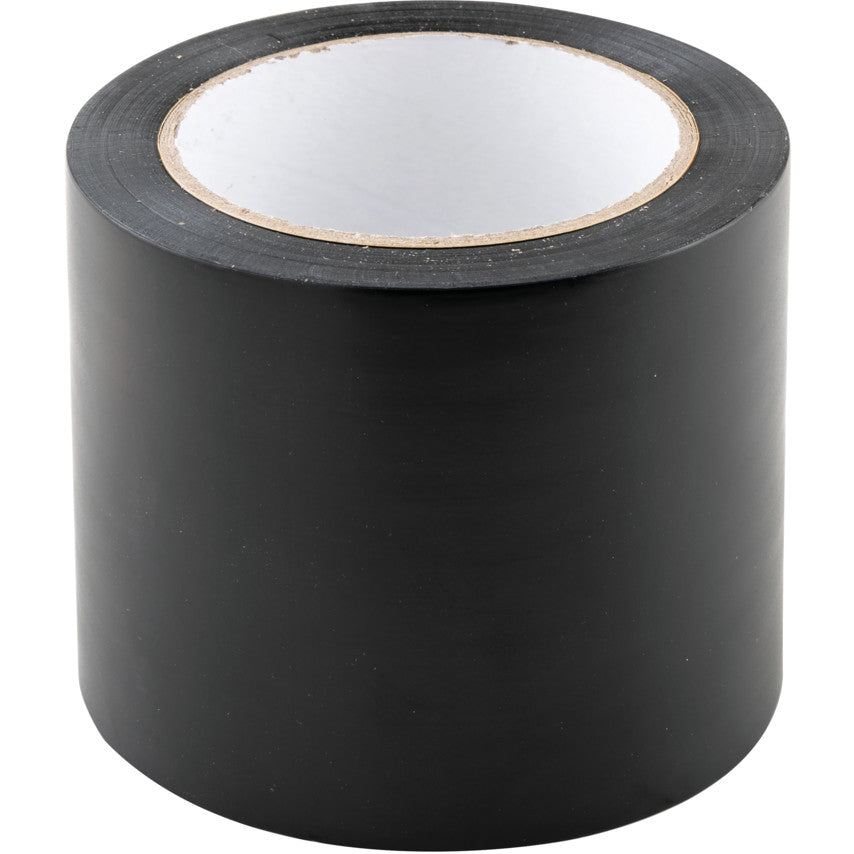 Electrical Tape, PVC, Black, 100mm x 33m, Pack of 1