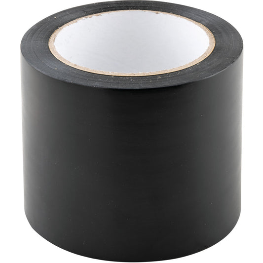 Electrical Tape, PVC, Black, 100mm x 33m, Pack of 1